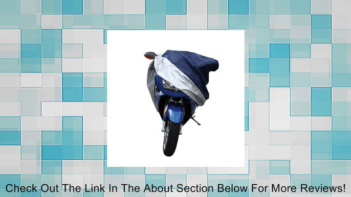 Pilot Automotive CC-6332 Blue/Silver Medium Motorcycle Cover Review