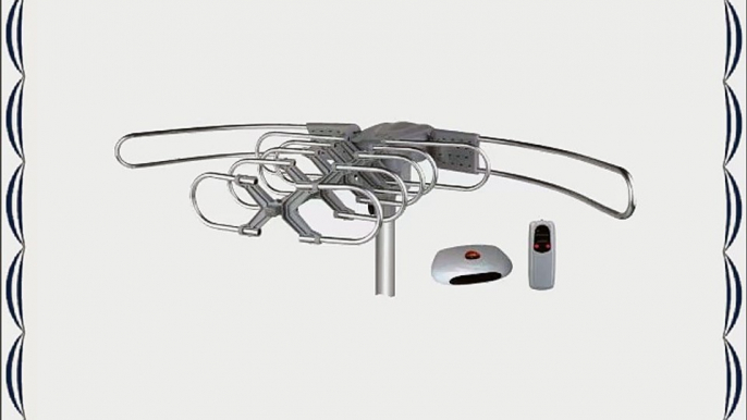 Esky? Remote-controlled Multi Directional Outdoor HDTV Antenna UHF/VHF 360 Degree Rotation