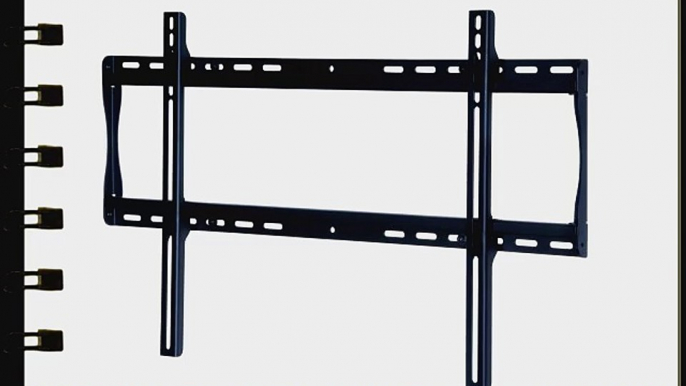 Peerless 37 - 75 Inches Flat Wall Mount Black