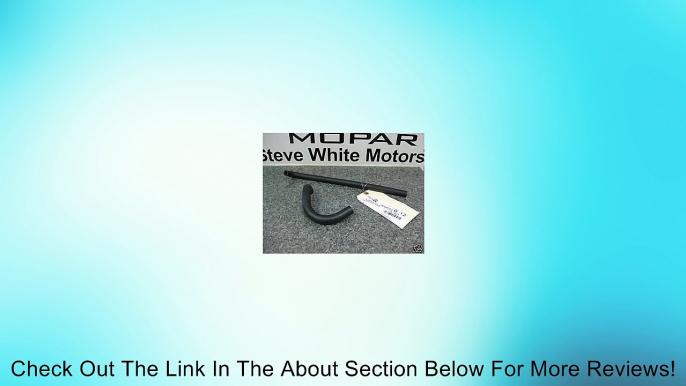 1996-2000 CHRYSLER DODGE MINIVAN PCV VALVE & BREATHER HOSES Review