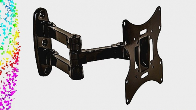 NavePoint Articulating Wall Mount Bracket With Tilt Swivel For LED LCD Plasma Flat Screen TV