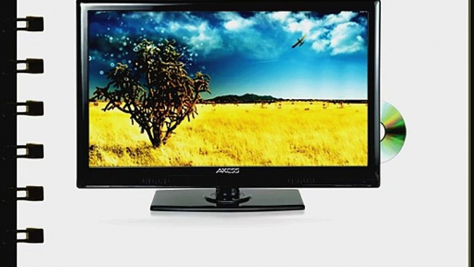 Axess 13.3-Inch LED Full HDTV Includes AC/DC TV DVD Player HDMI/SD/USB Inputs TVD1801-13