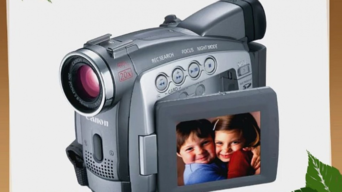 Canon ZR85 MiniDV Camcorder w/20x Optical Zoom