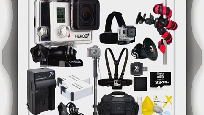 GoPro HERO3 : Black Edition With CS Outdoor Adventure Kit: Includes GoPro GCHM30-001 Chest