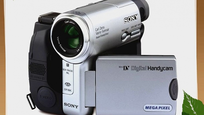 Sony Handycam DCR-TRV33 MiniDV Camcorder with 10x Optical Zoom 3-Inch Touch-Panel LCD and 1