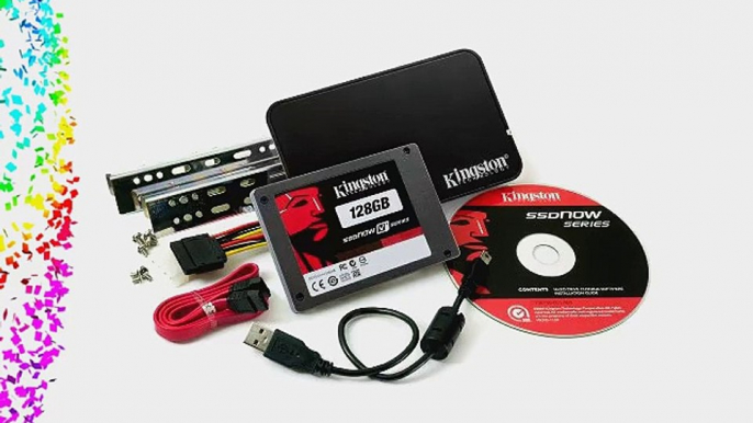 Kingston SSDNow V Series 128 GB SATA 3GB/s 2.5-Inch Solid State Drive with Notebook Upgrade