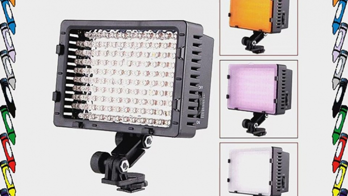 CN-126 LED Video Light for Camera DV Camcorder Lighting 5400K All Standard ISO 518-2006 hot