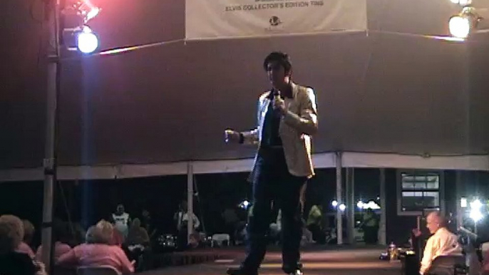 Elvis Tribute Artist sings 'Medley' Elvis Week 2008 video