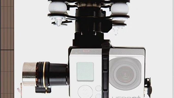 DJI CP.ZM.000061 Zenmuse H3-3D 3-Axis Gimbal for GoPro HERO3/3 /4 (Phantom 2) (White)