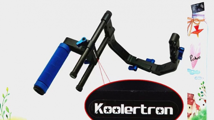 Koolertron Pro C Shape Support Cage Top Handle For 15mm Rod Rail Support System DSLR Rig