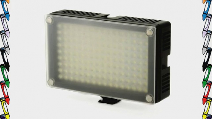 iKan 144 Bulb On-Camera Bi-Color LED Light Black (iLED144)