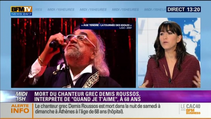 Culture et vous: Le chanteur grec Demis Roussos s'est éteint à Athènes à l'âge de 68 ans - 26/01