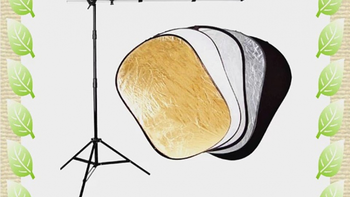 CowboyStudio Multi Disc Kit with 22 x 36 Inch 5-in-1 Multi Disc Portable Reflector Compact