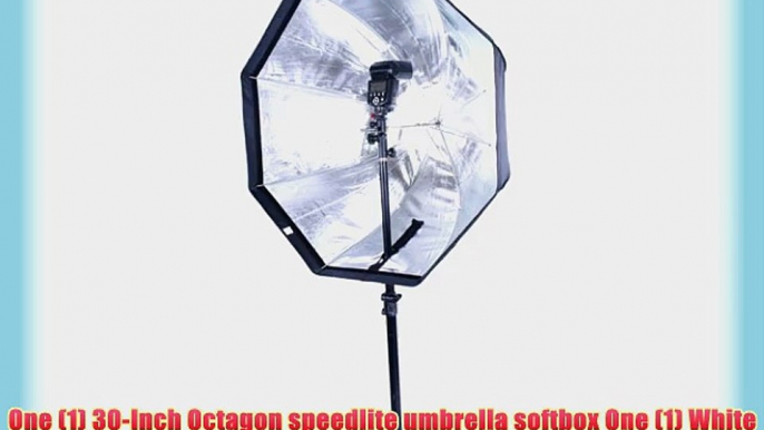 CowboyStudio Pro 30-Inch Octagon Umbrella Speedlite Softbox for Nikon Canon Flash Light