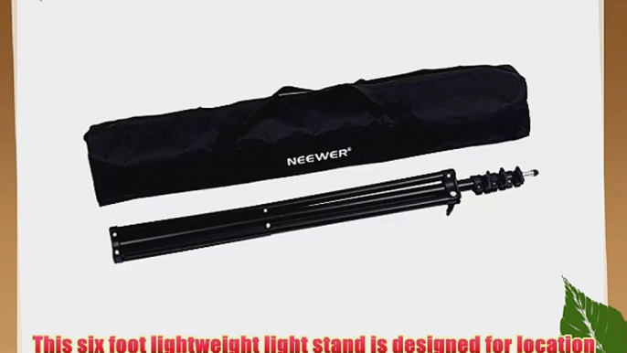 Neewer? Photography 10ft/3m Aluminum Adjustable Tripod Light Stand with 36x5x5/92x12x12cm Nylon