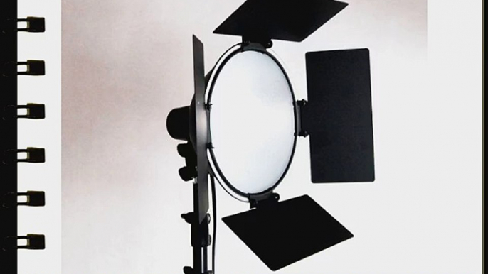 LimoStudio Photography Studio Continuous Lighting Light Kit Photo Umbrella Barndoor Light AGG950