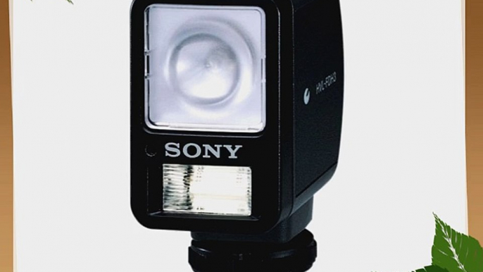 Sony HVLFDH3 Video Light and Flash with Rotating Head (DCRPC101 and DCRPC105 Camcorders)