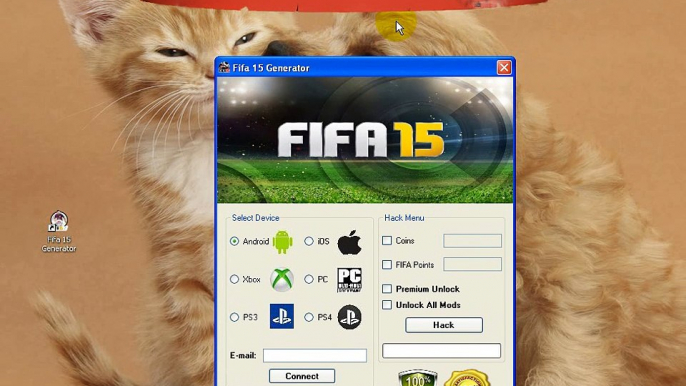 Fifa 15 Generator - Unlimited Coins Points fifa 15 android hack , pc hack , ios hack February 2015 FREE