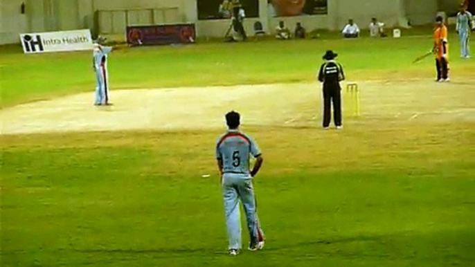 30 OF 33 A CLEAN BOWLED BY SOHAIL KHAN SEALS THE FINAL MATCH *** 19-07-2014 CRICKET COMMENTARY BY PROF. NADEEM HAIDER BUKHARI  THE FINAL MATCH  TOUCH ME MADICAM CRICKET CLUB KARACHI vs A.O. CRICKET CLUB KARACHI  *** 19TH DR. M.A. SHAH NIGHT TROPHY (1B)