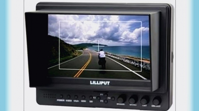 Lilliput 665gl-70np/ho/y 7 On-Camera HD LCD Field Monitor w/HDMI In HDMI Out Component in Video