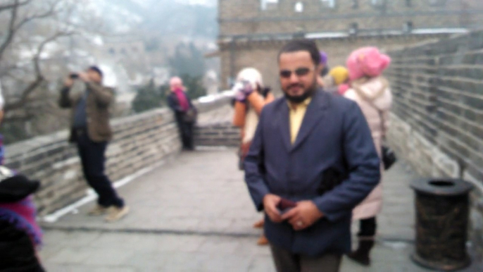 Great Wall Beijing  China Aijaz Bhayo  Tour 20-12-2012 Badaling Point 03