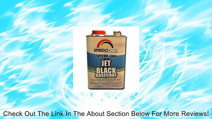 SpeedoKote SMR-9700 - PPG Deltron DBC 9700 Jet Black Basecoat , One Gallon Review