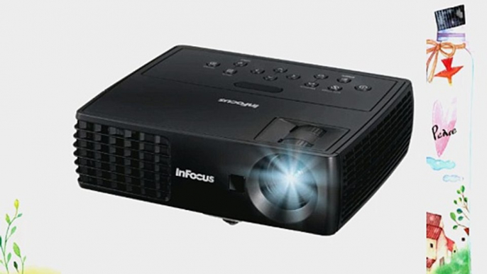 InFocus IN1112 Ultra Mobile Widescreen DLP Projector 2.75 lbs WXGA 2200 Lumens