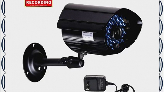 VideoSecu Infrared Day Night Vision Weatherproof Outdoor Home Video CCTV Bullet Surveillance