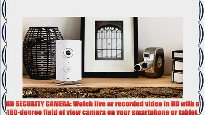 Piper HD Security Camera with Door/Window Sensor and Smart Switch Video Monitoring Wireless