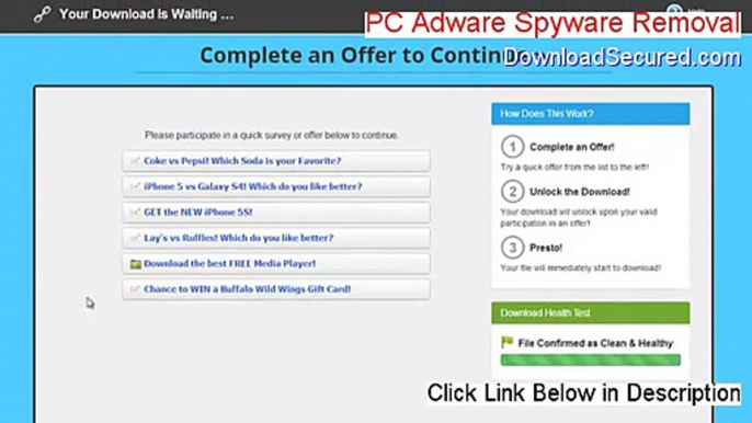 PC Adware Spyware Removal Serial (Free of Risk Download)