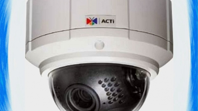 ACTI TCM-7811 H.264/MPEG-4/MJPEG Megapixel IR D/N CCD PoE/DC 12V Vandal Proof/IP66 Rugged Dome