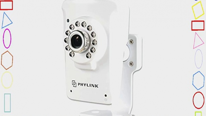 PHYLINK Cube HD720 Wireless IP Camera IR Night Vision up to 30 feet Built-in DVR Expandable