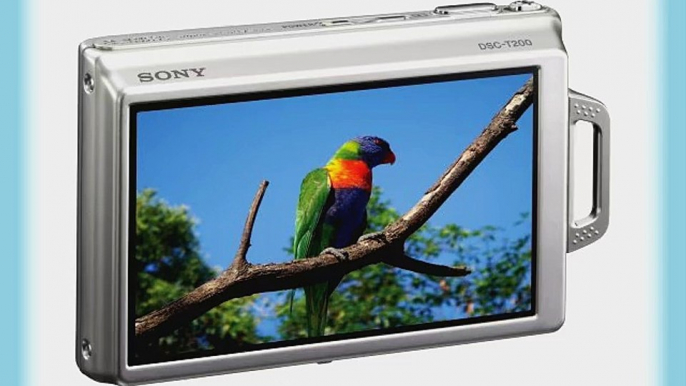 Sony Cybershot DSC-T200 8.1MP Digital Camera with 5x Optical Zoom with Super Steady Shot Image