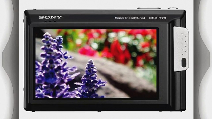 Sony Cybershot DSC-T70 8.1MP Digital Camera with 3x Optical Zoom with Super Steady Shot Image