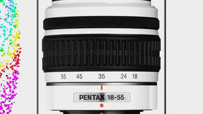 Pentax SMC Pentax-DA L 18-55mm F3.5-5.6 AL (White) For Digital Slr Cameras (New in White Box)