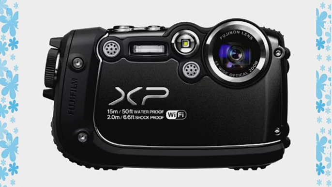 Fujifilm FinePix XP200 16MP Digital Camera with 3-Inch LCD (Black)