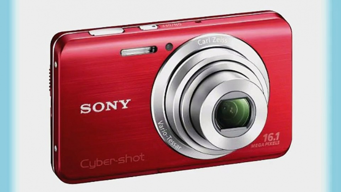 Sony Cyber-shot DSC-W650 16.1 MP Digital Camera with 5x Optical Zoom and 3.0-Inch LCD (Red)