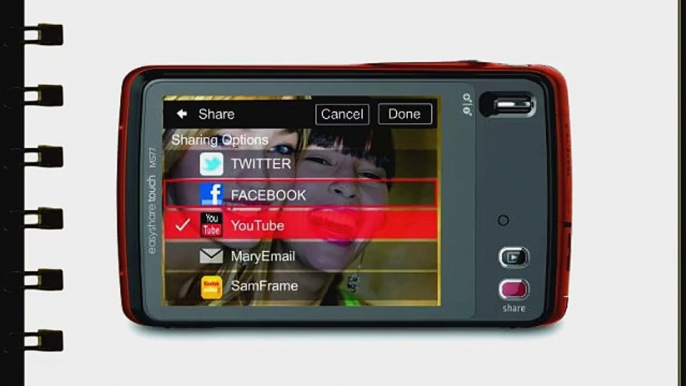 Kodak EasyShare Touch M577 14 MP Digital Camera with 5x Optical Zoom and 3-Inch LCD Touchscreen