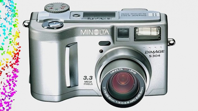 Minolta Dimage S304 3MP Digital Camera w/ 4x Optical Zoom