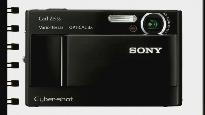 Sony Cybershot DSC-T10 7.2MP Digital Camera with 3x Optical Steady Shot Zoom (Black)