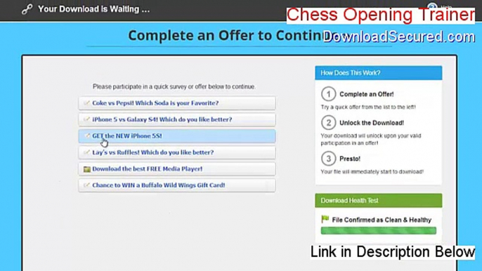 Chess Opening Trainer Free Download (Legit Download 2015)