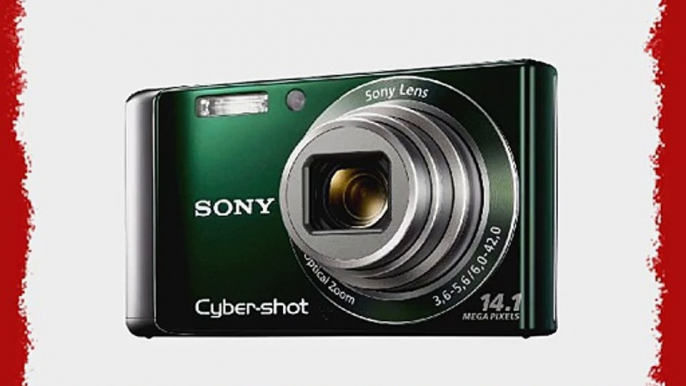 Sony DSC-W370 14.1MP Digital Camera with 7x Wide Angle Zoom with Optical Steady Shot Image