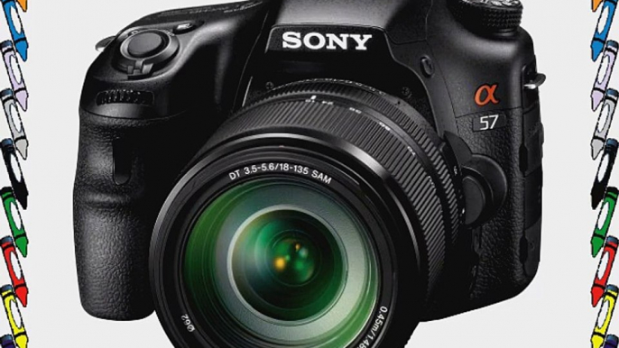 Sony Alpha SLT-A57M 16.1 MP Exmor APS HD CMOS Sensor DSLR with Translucent Mirror Technology