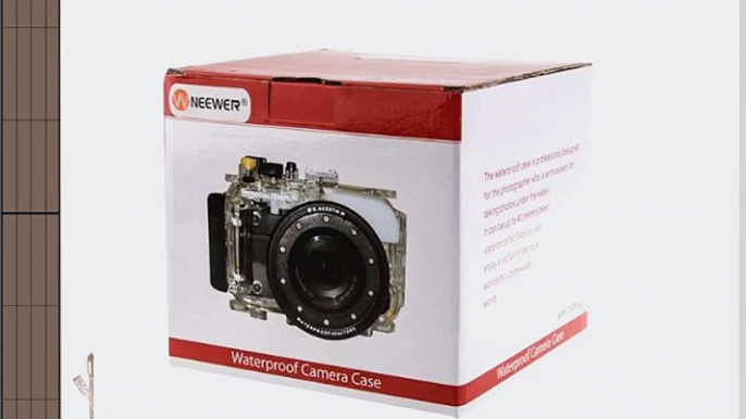 Neewer? 40M 130ft Underwater Housing Waterproof Case 1M Shockproof for Canon 600D Rebel T3i