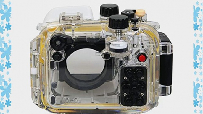 Polaroid SLR Dive Rated Waterproof Underwater Housing Case For The Canon G15 Digital Camera