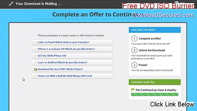 Free DVD ISO Burner Crack (Instant Download)