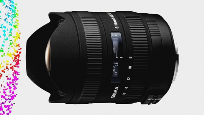 Sigma 8-16mm f/4.5-5.6 DC HSM FLD AF Ultra Wide Zoom Lens for APS-C sized Sigma Digital DSLR