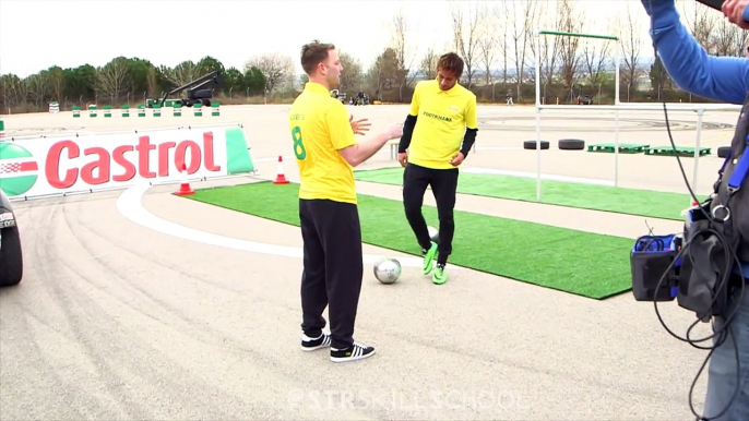 Neymar skills 2014 - Learn Football/soccer skills with Neymar & Cafu