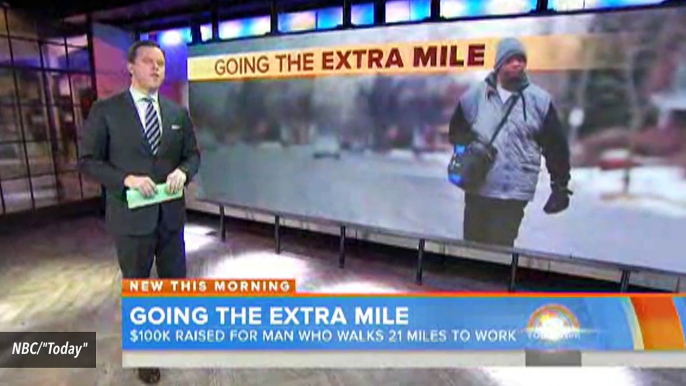 Nearly $200K Raised For Detroit Man Who Walks For Miles Each Day