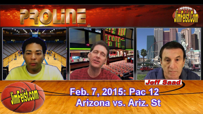 CBB Arizona Wildcats vs. Arizona State Sun Devils Pac 12 Free Pick Preview, February 7, 2015
